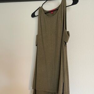 Saks Fifth Avenue Tan Sleeveless Top